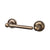 Top Knobs ED3E Edwardian Bath Tissue Holder   - Ribbon Backplate
