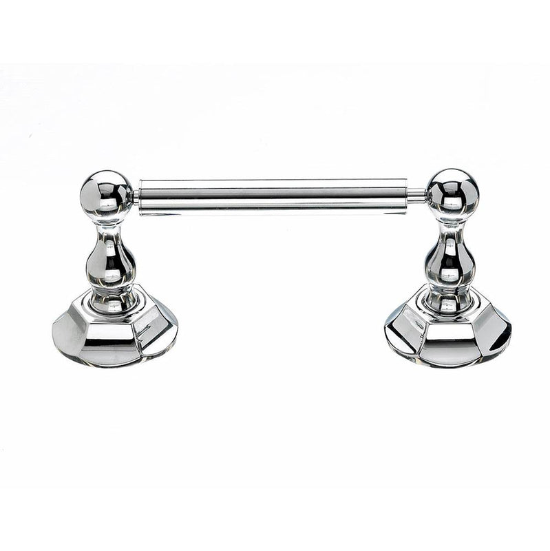 Top Knobs ED3B Edwardian Bath Tissue Holder   - Hex Backplate