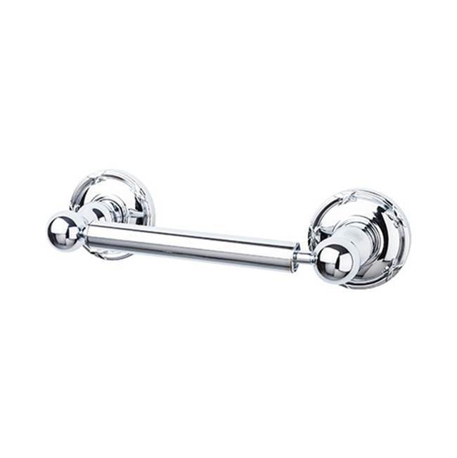 Top Knobs ED3E Edwardian Bath Tissue Holder   - Ribbon Backplate