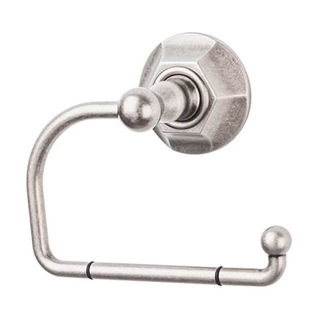 Top Knobs ED4B Edwardian Bath Tissue Hook - Hex Backplate - Parent
