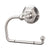 Top Knobs ED4B Edwardian Bath Tissue Hook  - Hex Backplate
