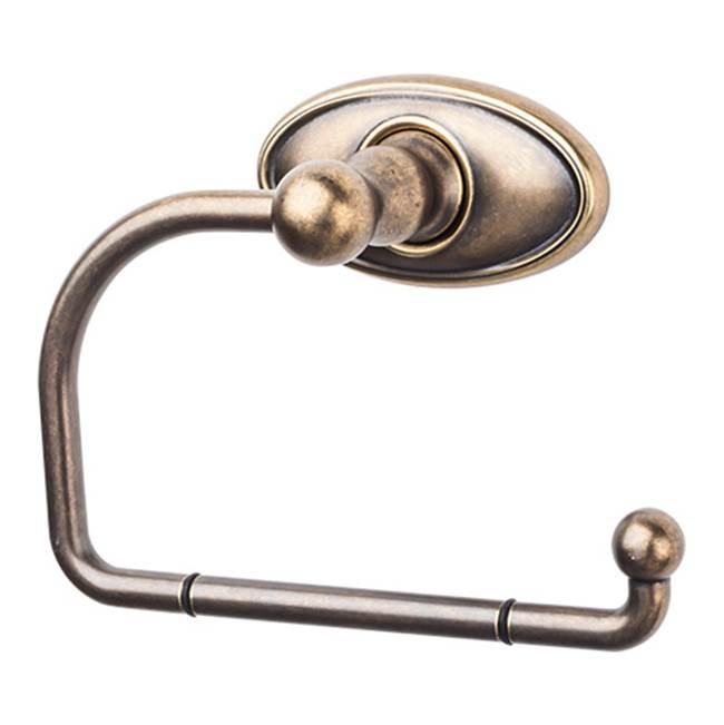 Top Knobs ED4C Edwardian Bath Tissue Hook  - Oval Backplate