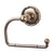 Top Knobs ED4E Edwardian Bath Tissue Hook  - Ribbon Backplate
