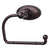 Top Knobs ED4C Edwardian Bath Tissue Hook  - Oval Backplate