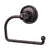 Top Knobs ED4E Edwardian Bath Tissue Hook  - Ribbon Backplate
