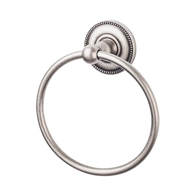 Top Knobs ED5A Edwardian Bath Ring - Beaded Backplate - Parent