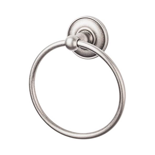 Top Knobs ED5D Edwardian Bath Ring - Plain Backplate - Parent