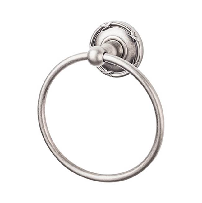 Top Knobs ED5E Edwardian Bath Ring - Ribbon Backplate - Parent