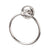 Top Knobs ED5E Edwardian Bath Ring  - Ribbon Backplate