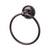 Top Knobs ED5E Edwardian Bath Ring  - Ribbon Backplate