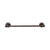 Top Knobs Edwardian Bath Towel Bar Single - Ribbon Backplate