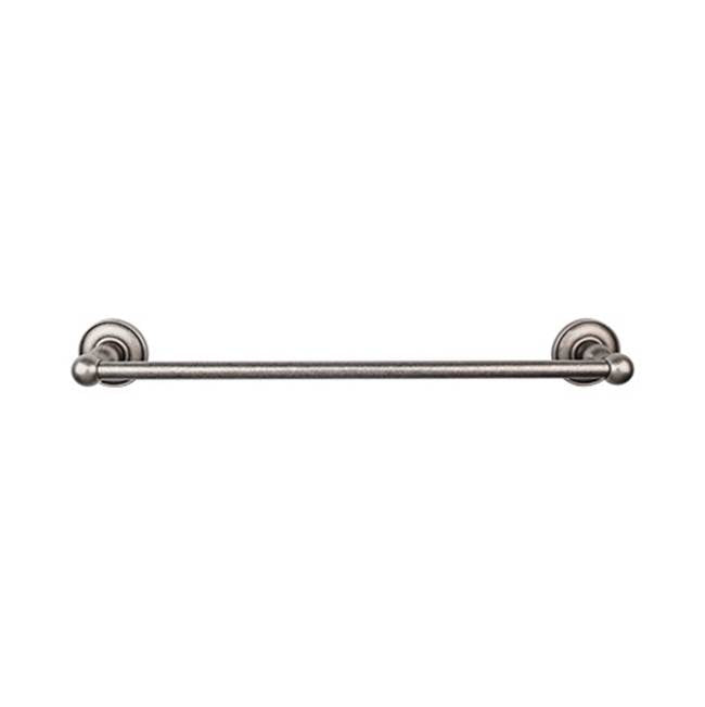Top Knobs Edwardian Bath Towel Bar Single - Plain Backplate