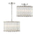 Crystorama ELL-B3004-PN Libby Langdon for Crystorama Elliot 4 Light Pendant - Polished Nickel