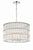 Crystorama ELL-B3006-PN Libby Langdon for Crystorama Elliot 6 Light Chandelier - Polished Nickel