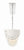 Crystorama ELL-B3007-PN Libby Langdon for Crystorama Elliot 6 Light Linear Chandelier - Polished Nickel