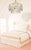 Crystorama ELS-7100-GA Elsa 1 Light Pendant - Antique Gold