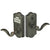 Emtek WE2000CLH Weiser Keyway , Brass Keypad Lever Set , Cortina Lever , LH - Parent