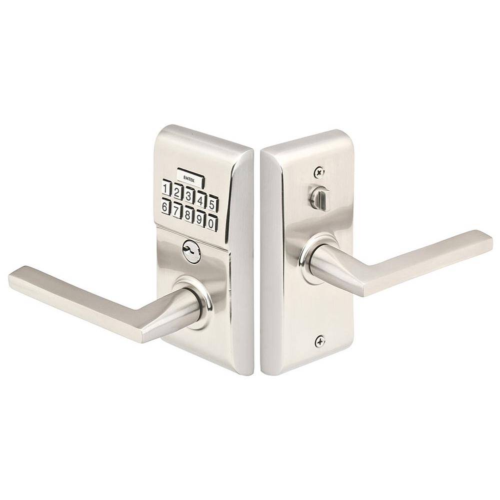 Emtek E2220HLOLH Strm/Gate Function , Modern Keypd Lever Set , Helios Lever LH - Parent