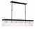 Crystorama EMO-5407 Emory 6 Light Linear Chandelier - Parent