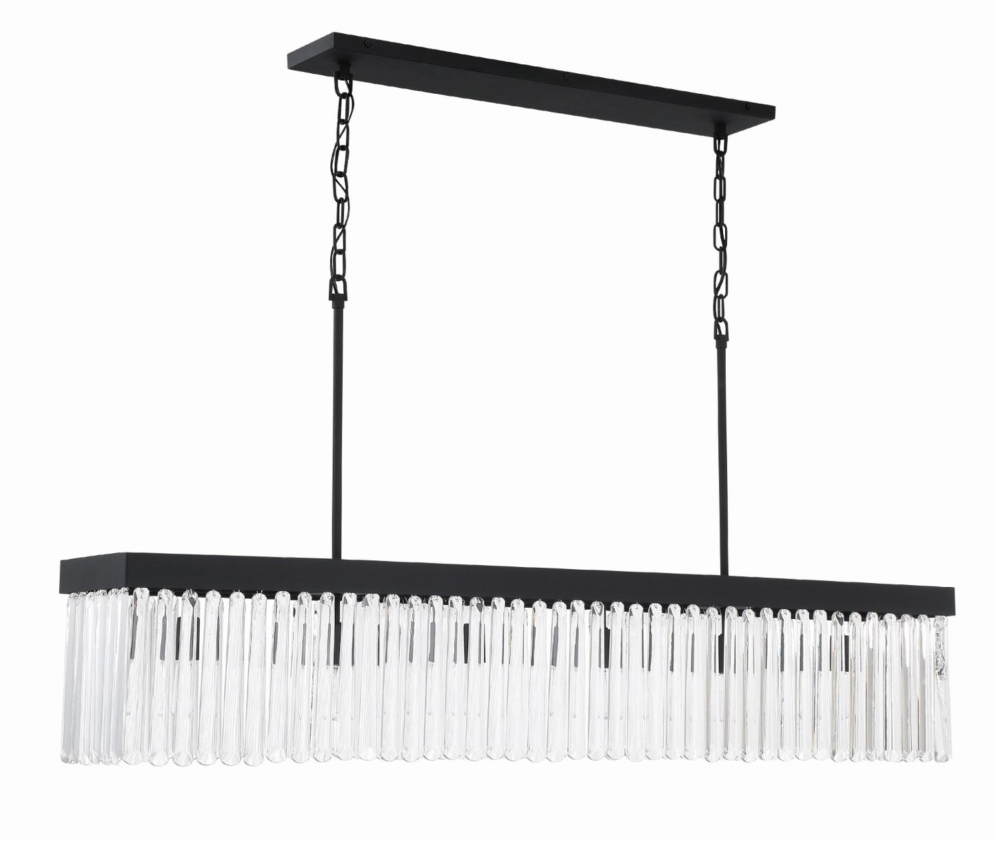 Crystorama EMO-5407 Emory 6 Light Linear Chandelier - Parent