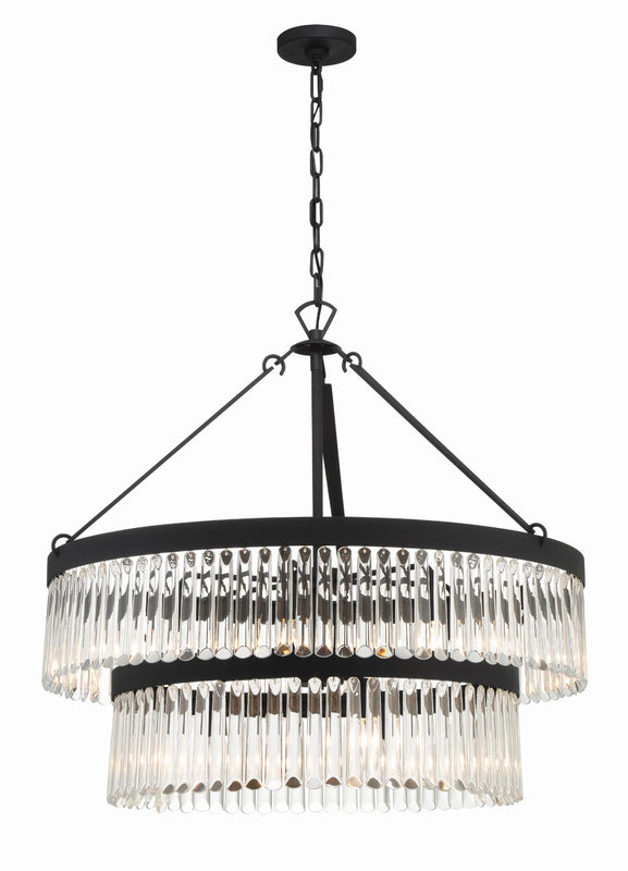 Crystorama EMO-5408 Emory 9 Light Chandelier - Parent