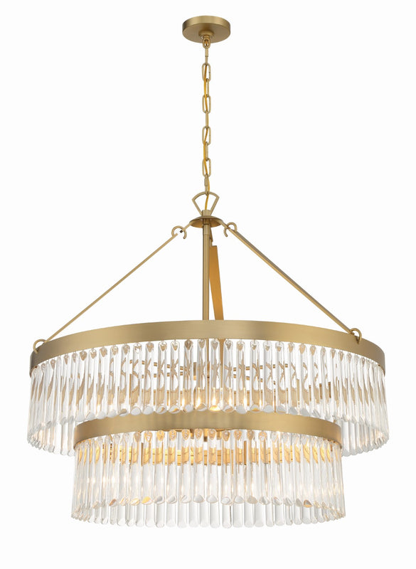 Crystorama EMO-5408 Emory 9 Light Chandelier