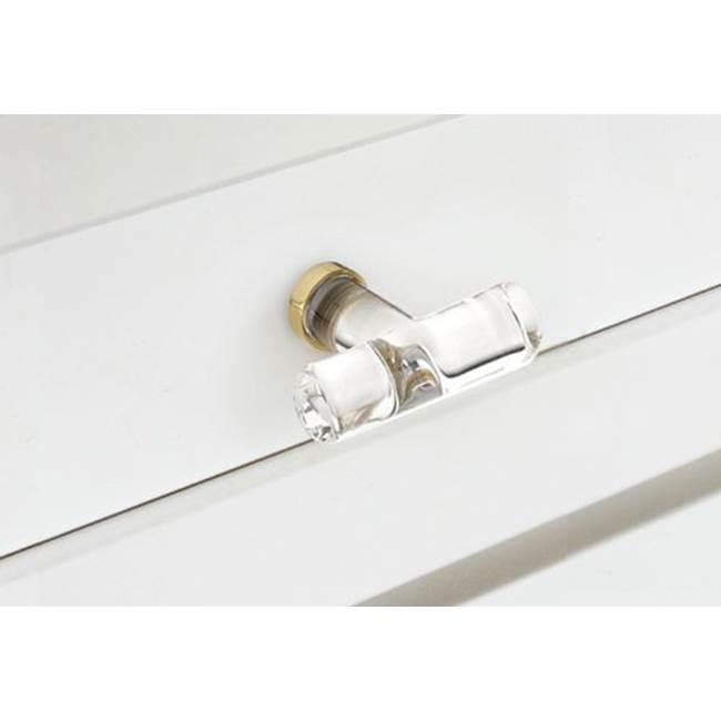Emtek 86723 Crystal T Knob , 2-1/8" - Parent
