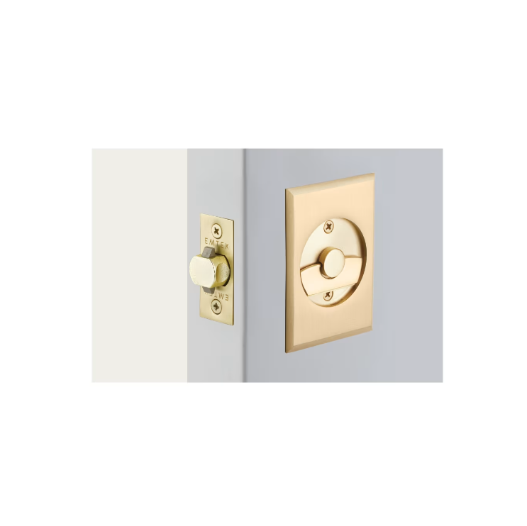 Emtek 2015 Rectangular Tubular Pocket Door Privacy - Parent