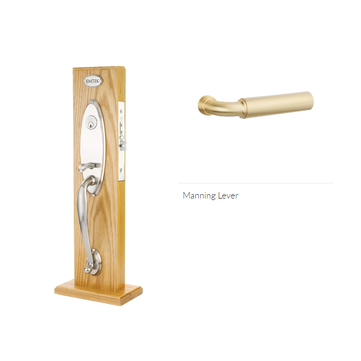Emtek 3002MNGLH Dummy , Memphis Mortise , Manning , LH - Parent