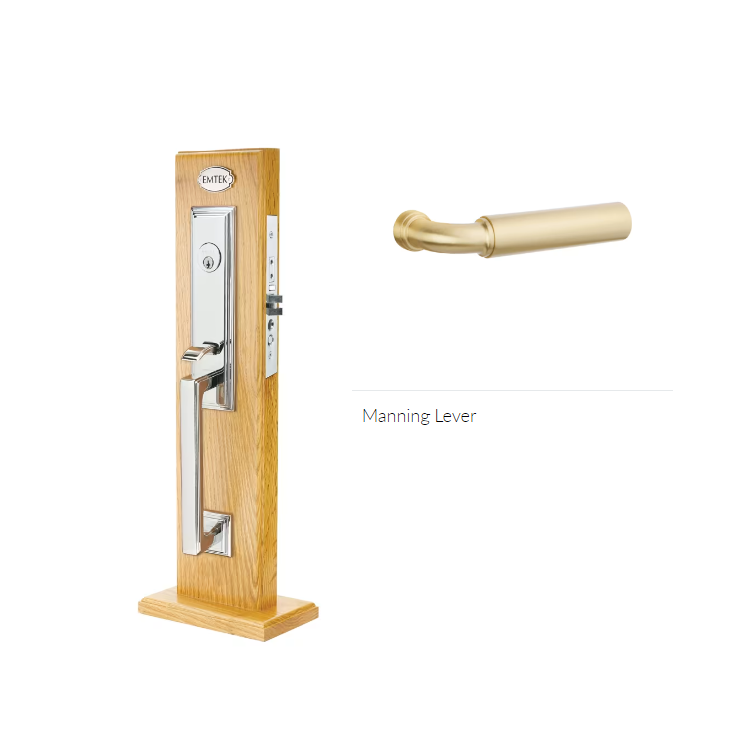 Emtek 3006MNGRH Dummy , Manhattan Mortise , Manning , RH - Parent