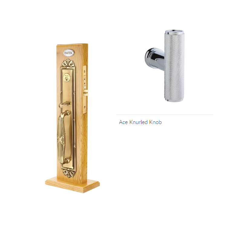 Emtek 3009ACEKN Dummy , Versailles Mortise , The Ace Knurled Knob - Parent
