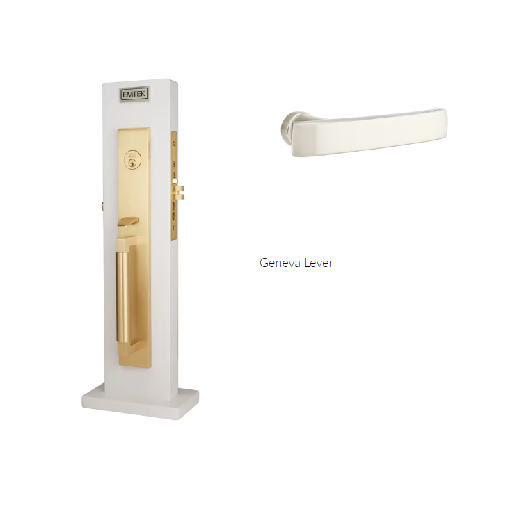 Emtek 3038GVRH Dummy , Hercules Knurled Full Length Mortise , Geneva Lever , RH - Parent