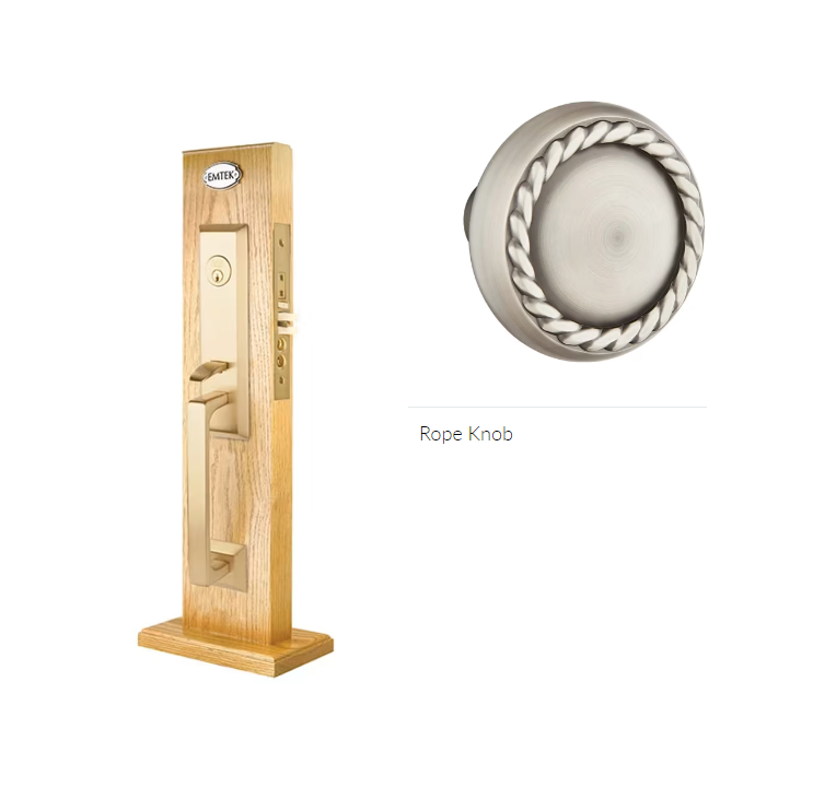 Emtek 3039RK Dummy , Transitional Heritage Mortise , Rope Knob - Parent