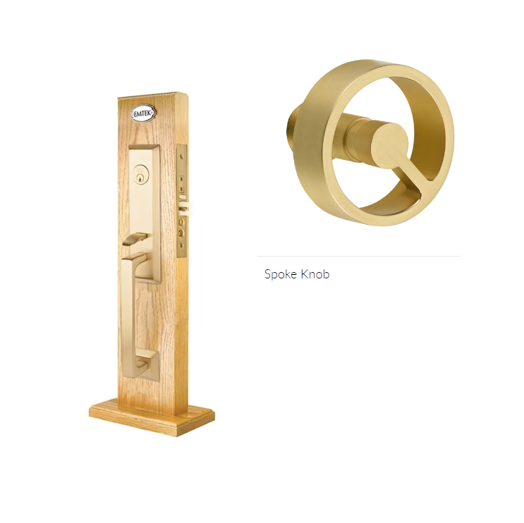 Emtek 3039SPK Dummy , Transitional Heritage Mortise , Spoke - Parent