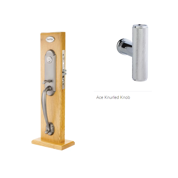 Emtek 3043ACEKN Dummy , Charleston Mortise , The Ace Knurled Knob - Parent