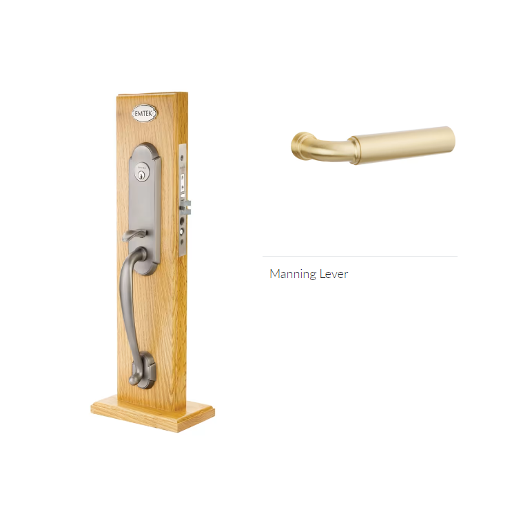 Emtek 3043MNGLH Dummy , Charleston Mortise , Manning , LH - Parent