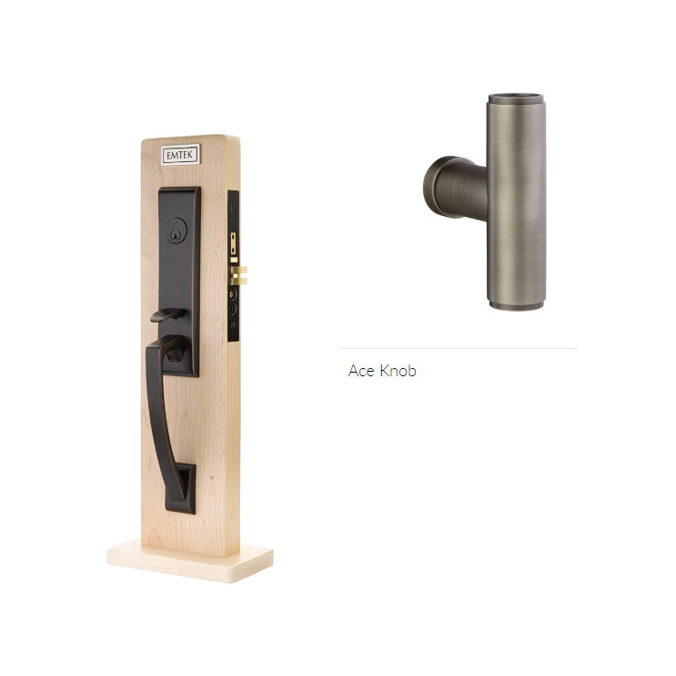 Emtek 3044ACE Dummy , Artemis Mortise , The Ace Knob - Parent