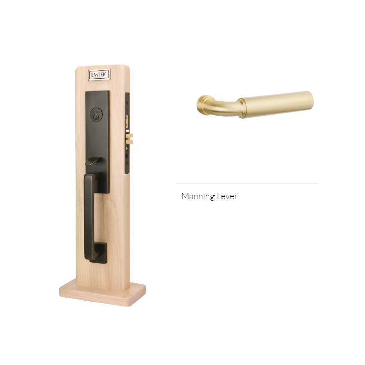Emtek 3047MNGLH Dummy , Mormont Mortise , Manning , LH - Parent