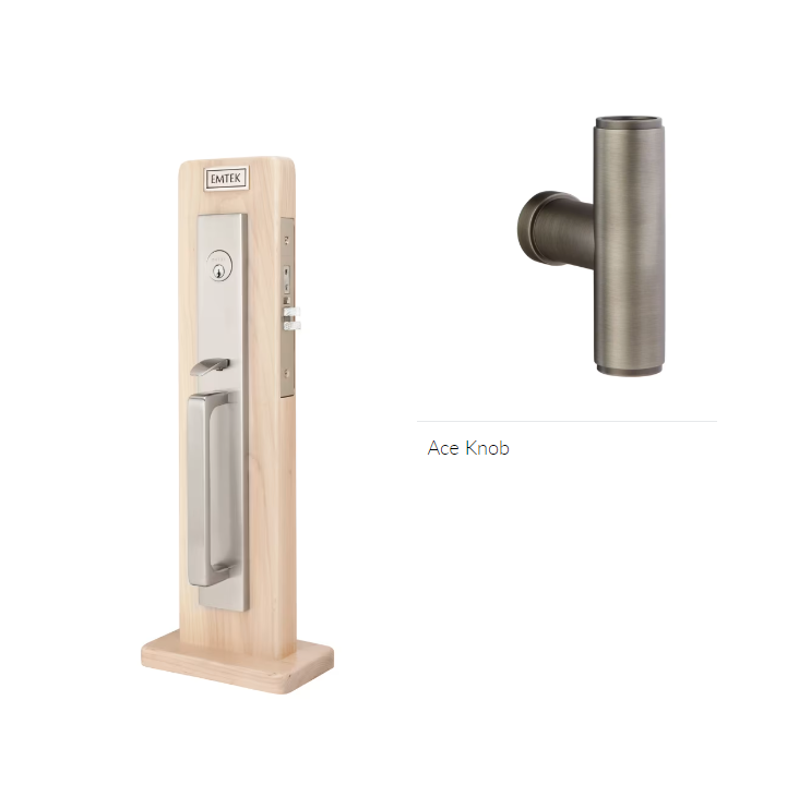 Emtek 3048ACE Dummy , Lugano Mortise , The Ace Knob - Parent
