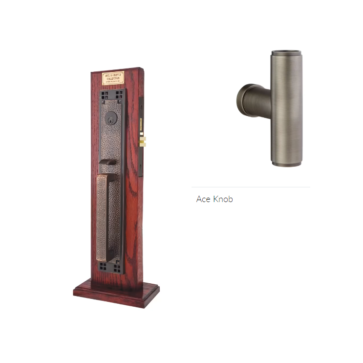 Emtek 3049ACE Dummy , Craftsman Full Length Mortise , The Ace Knob - Parent