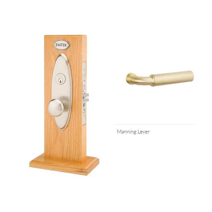 Emtek 3102MNGRH LL Dummy , Memphis Mortise , Manning , RH - Parent