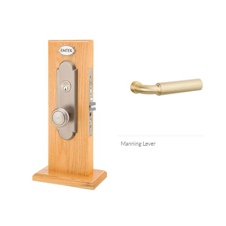 Emtek 3143MNGRH LL Dummy , Charleston Mortise , Manning , RH - Parent