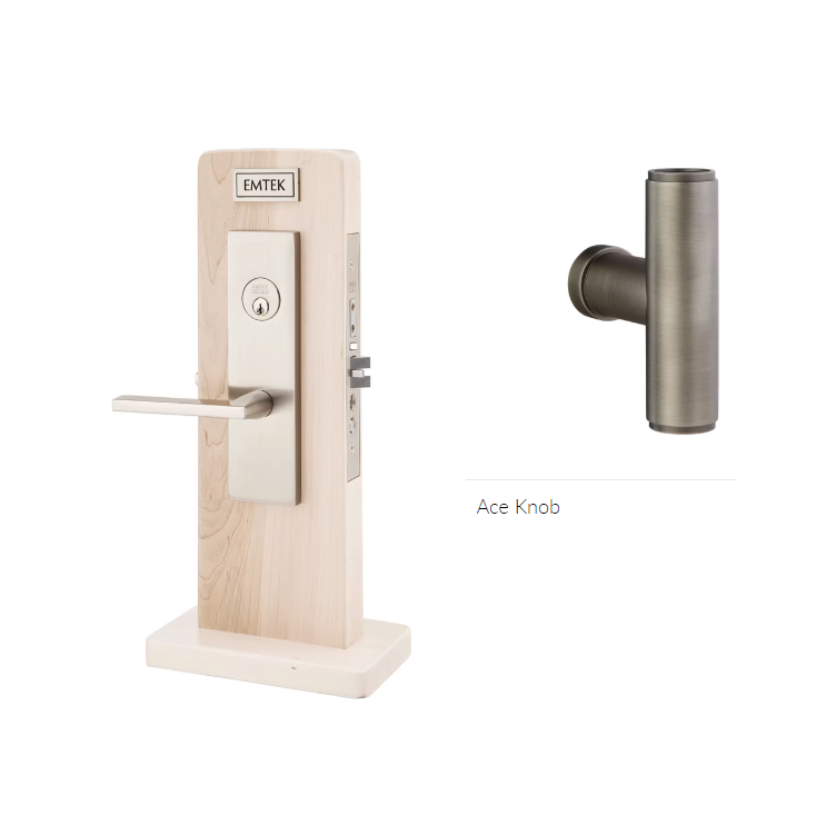 Emtek 3145ACE LL Dummy , Mormont Mortise , The Ace Knob - Parent