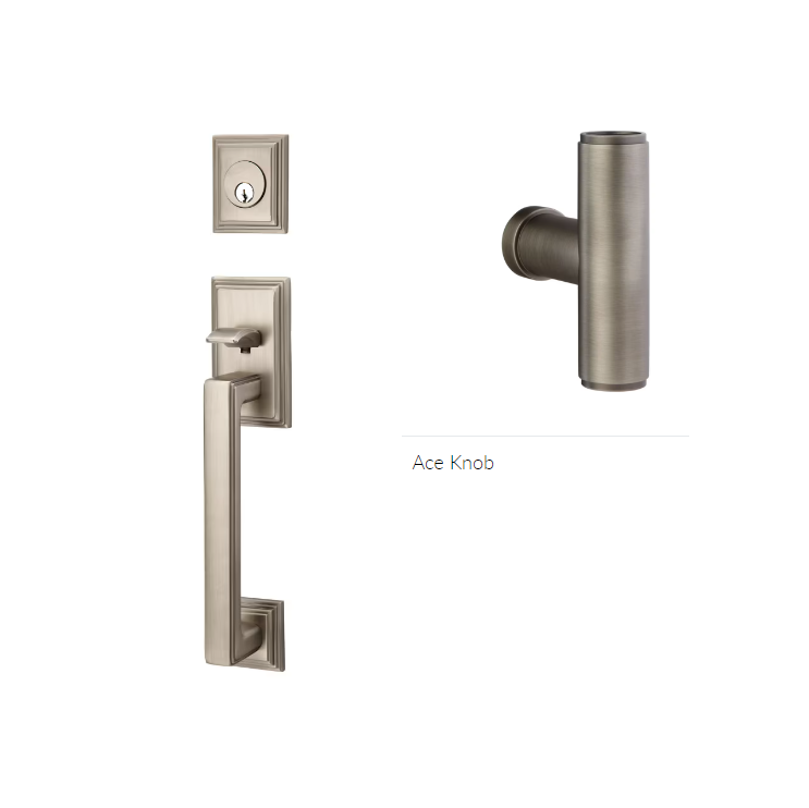 Emtek 4203ACE Dummy , Hamden Tub Entry , The Ace Knob - Parent