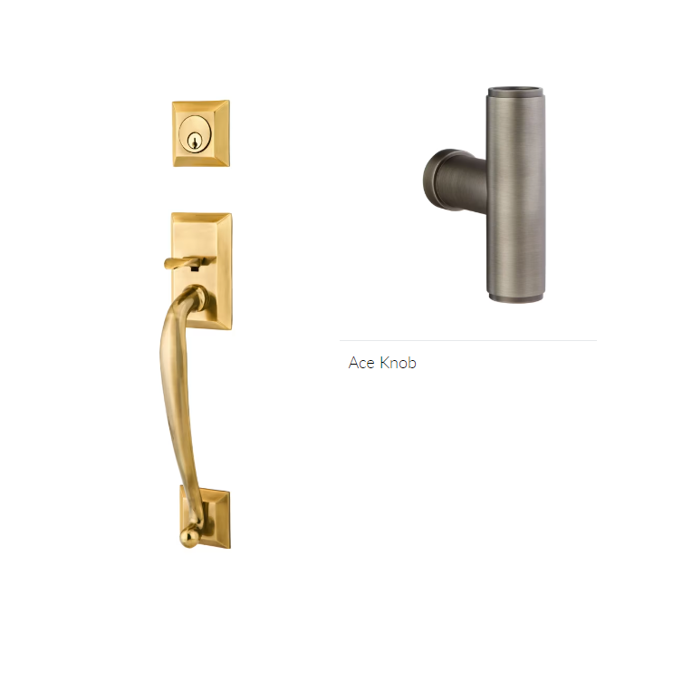 Emtek 4403ACE Dummy , Franklin Tub Entry , The Ace Knob - Parent