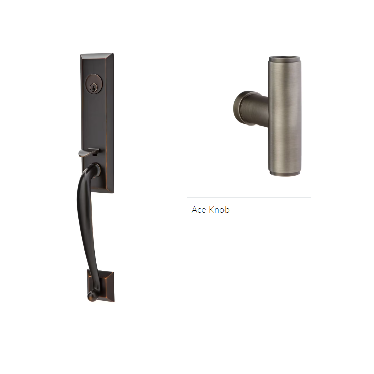 Emtek 4404ACE Dummy , Adams Tub Entry , The Ace Knob - Parent