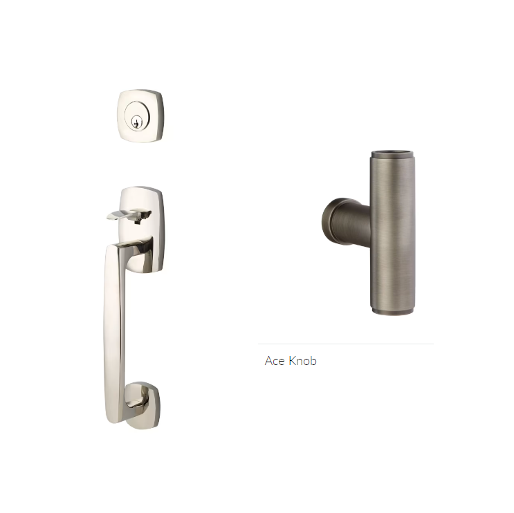 Emtek 4706ACE Dummy , Transitional Heritage Sectional Tub , The Ace Knob - Parent