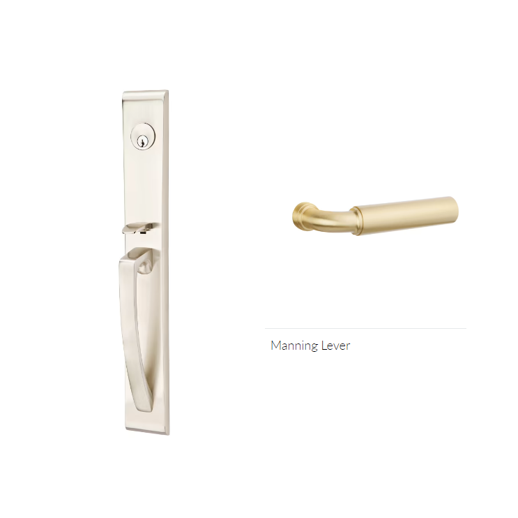 Emtek 4806MNGLH Dummy , Orion Tub Entry , Manning Lever , LH - Parent