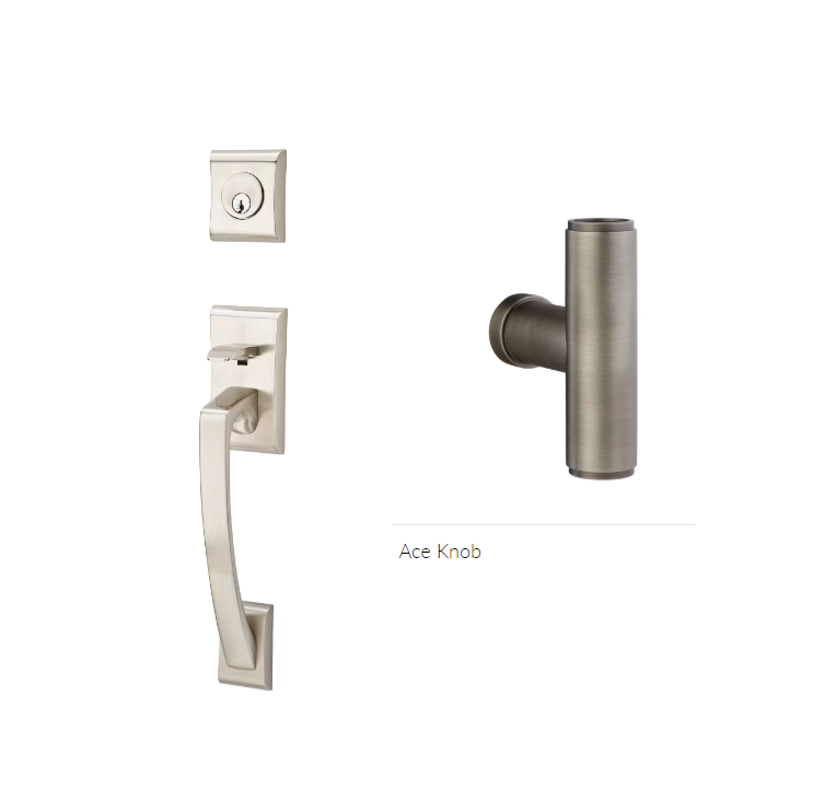 Emtek 4827ACE Double Cyl , Ares Tub Entry , The Ace Knob - Parent