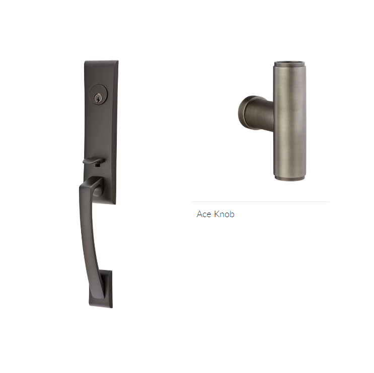 Emtek 4815ACE Single Cyl , Apollo Tub Entry , The Ace Knob - Parent